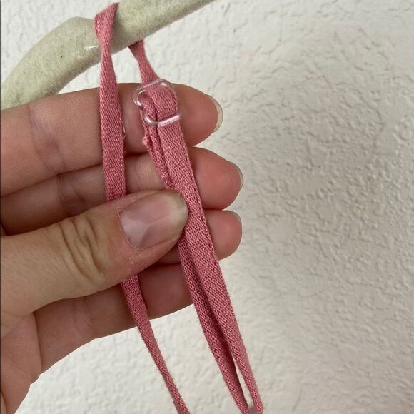 LOFT Pink Linen Blend Front Knot Jumpsuit size Small - Picture 8 of 12